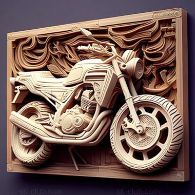 3D мадэль Honda CB125F (STL)